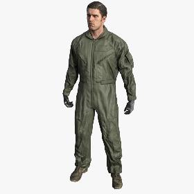 Soldier Pilot Flight Suit